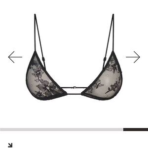 SKIMS micro triangle bralette
